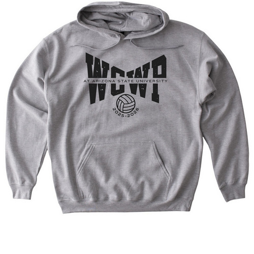 Black Logo Hoodie, a Sport Grey Gildan Softstyle Pullover Hoodie