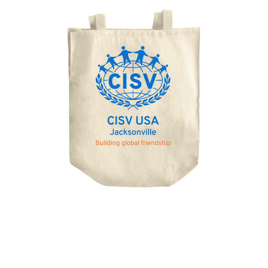 Totes: 50th Birthday, a Natural Over-the-Shoulder Shopping Tote Bag (back-view)