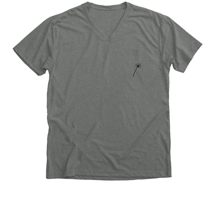PURPLE UP!, a Deep Heather Premium V-Neck Tee