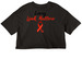 KBG Awareness Day Shirt - Rare & Remarkable&nbsp;, a Black Women?s Cropped Cotton Tee (back-view)