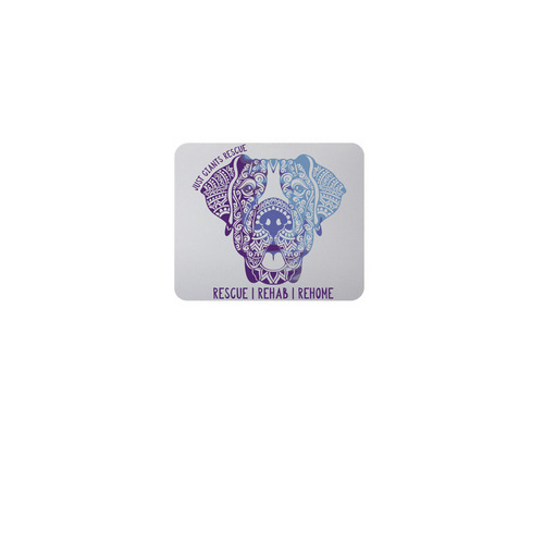 Dane Mouse Pad, a White Full Color Mouse Pad