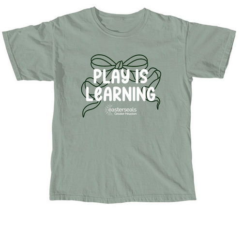 Play is learning, a Bay Comfort Colors Unisex Tee