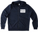 Zipped & Ready to Discover, a Night Sky Navy Allmade Organic French Terry Zip Up Hoodie
