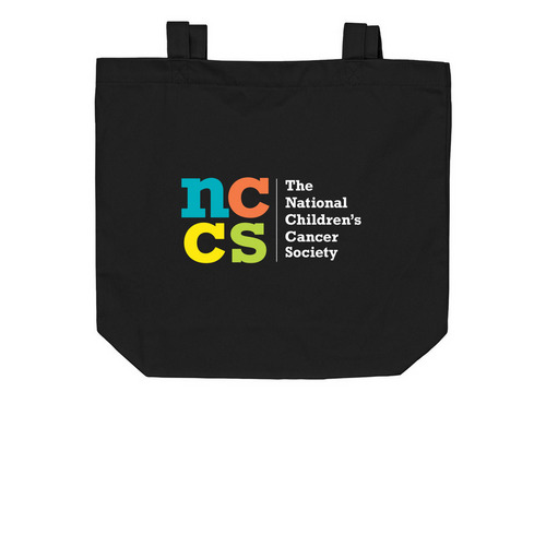 NCCS Black Tote Bag, a Black Organic Cotton Tote Bag