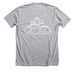 Swag - Sunrise, a Athletic Heather Premium Unisex Tee (back-view)