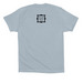 Common Sense Tee, a Light Blue Premium Cotton Tee (back-view)