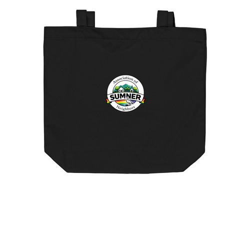 SAN Pride tote!, a Black Organic Cotton Tote Bag