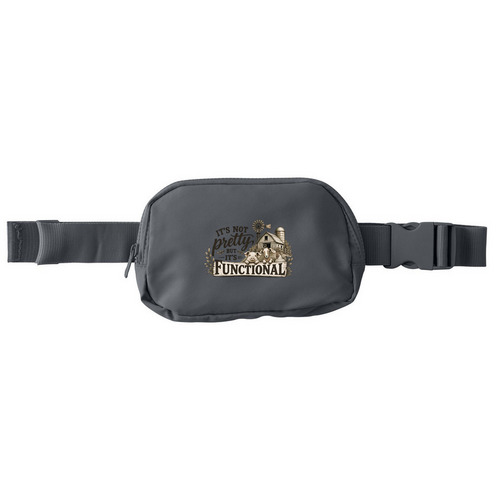It's not pretty, It's Functional - Hip Pack, a Storm Grey Matte Hip Pack