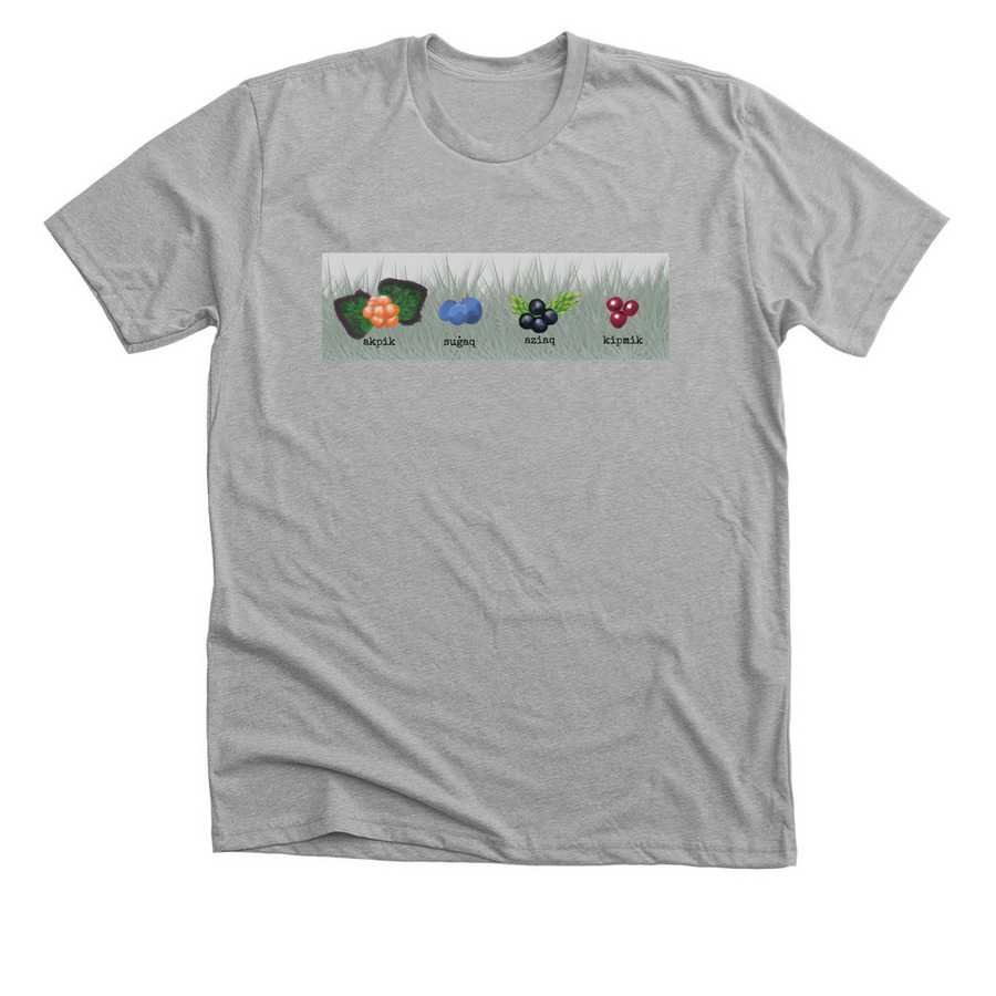 Aluk Apparel, a Athletic Heather Premium Unisex Tee