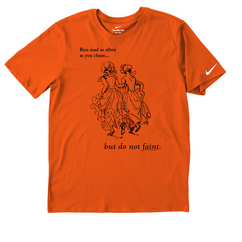 JASNA AGM Fun Run, a Brilliant Orange Nike Dri-FIT Jersey Blend Performance Tee