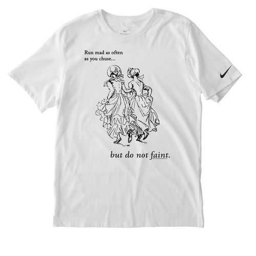 JASNA AGM Fun Run, a White Nike Dri-FIT Jersey Blend Performance Tee