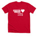 Invisible Illness Visible Love MEAction Shirt, a Solid Red Blend Premium Unisex Tee