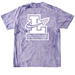 B Yourself Colors, a Amethyst Comfort Colors Colorblast Tee (back-view)