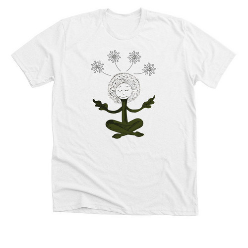Meditations on Hope, a Solid White Blend Premium Unisex Tee