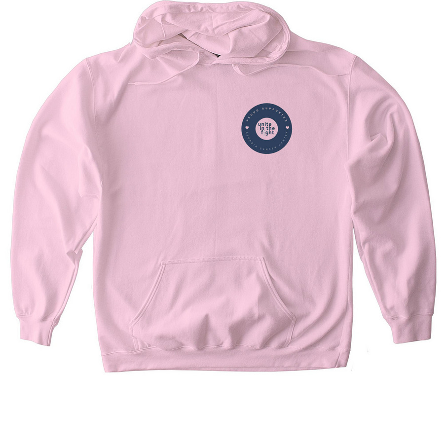 Unite26, a Light Pink Gildan Softstyle Pullover Hoodie