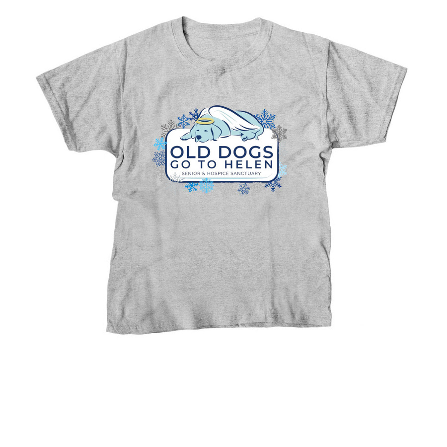 Snow Flakes ODGTH, a Sport Grey Youth Unisex Tee