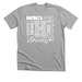 Hornets Typography, a Athletic Heather Premium Unisex Tee