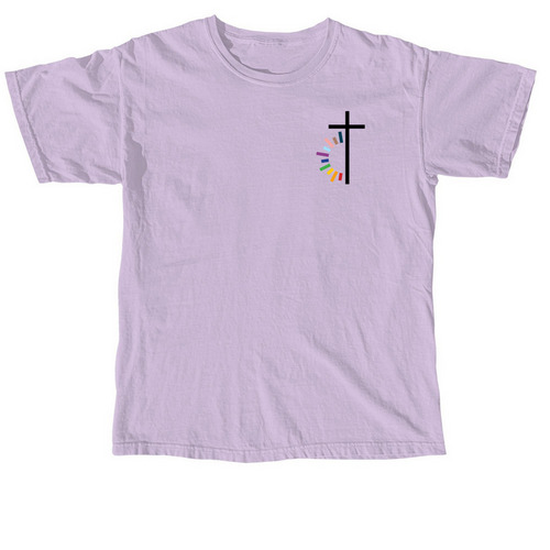 St. Luke Lutheran Church Campus Ministry, a Orchid Comfort Colors Unisex Tee
