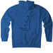 Lake on back, a Royal Heavyweight Pullover Hoodie (back-view)