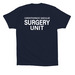 Original 5EW, a Navy Premium Cotton Tee (back-view)