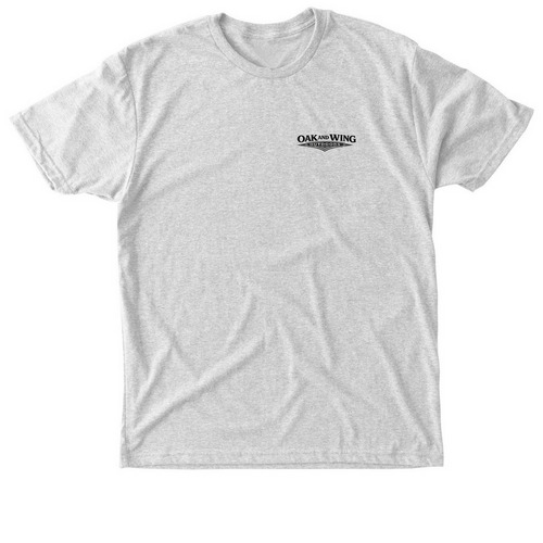 O&W NC Raised, a Heather White Triblend Unisex Tee