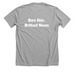 Bare Skin. Brilliant Noses., a Athletic Heather Premium Unisex Tee (back-view)