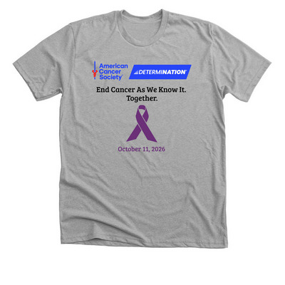 Wear the Fight 2026, a Athletic Heather Premium Unisex Tee