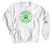 Classic Roesland (blend), a White Crewneck Sweatshirt