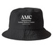 Top Off Your Look With AMC!, a Black Printed Bucket Hat