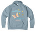 Why Not Lyrics, a I Like You Blue Allmade Organic CVC Pullover Hoodie