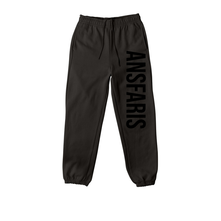 Pants, a Black Premium Heavyweight Jogger
