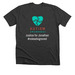 Autism Awareness, a Dark Grey Heather Premium Unisex Tee