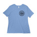 Anniversary Shirts, a Carolina Blue Women?s Relaxed Cotton Tee