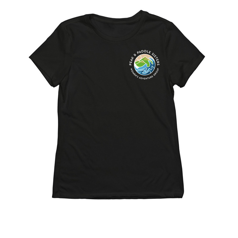 2026 Sturgeon Moon Paddle: Limited Time Only, a Deep Black Allmade Eco Triblend Women?s Tee