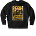 GO GOLD FOR CHILDHOOD CANCER, a Black Stanley/Stella Unisex Cultivator 2.0 Zip Up Pullover Hoodie (back-view)