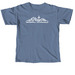 Naz Farm T-shirt white logo, a Blue Jean Comfort Colors Unisex Tee