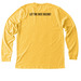 Cinema Role Logo & Tagline, a Heather Yellow Gold Premium Long Sleeve Tee (back-view)