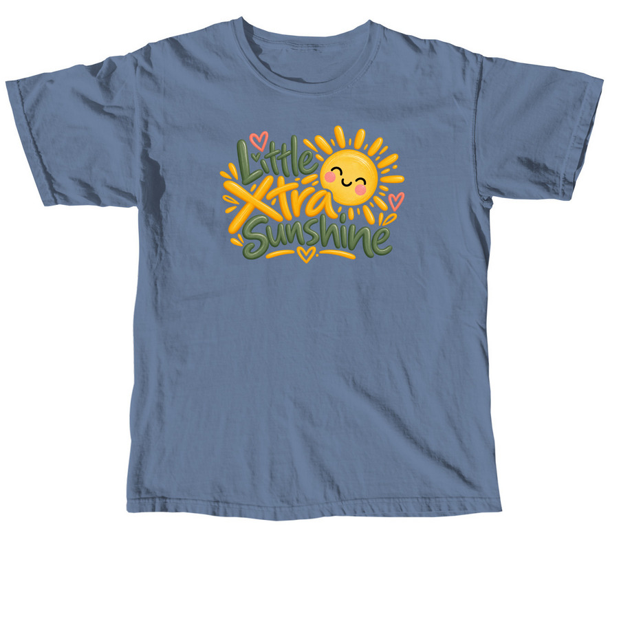 Little Xtra Sunshine&nbsp;, a Blue Jean Comfort Colors Unisex Tee