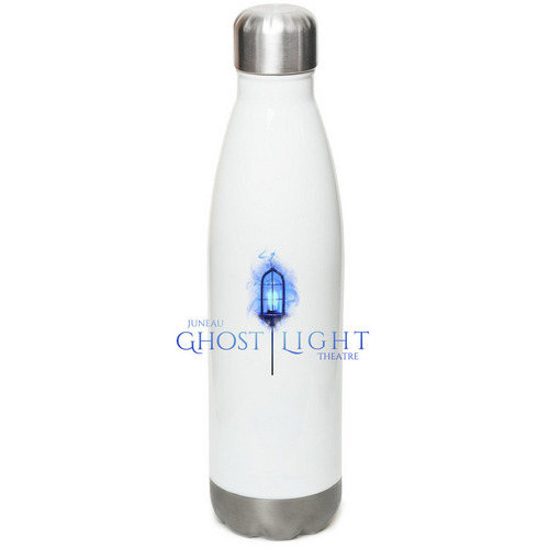 JGLT Water Bottle, a White Stainless Steel Water Bottle