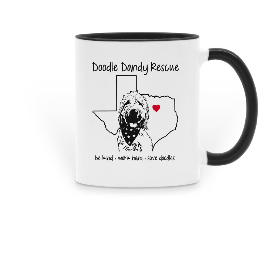 Signature Mug, a Black Two-Tone Ceramic Mug