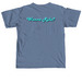 Wanna Ride?, a Blue Jean Comfort Colors Unisex Tee (back-view)