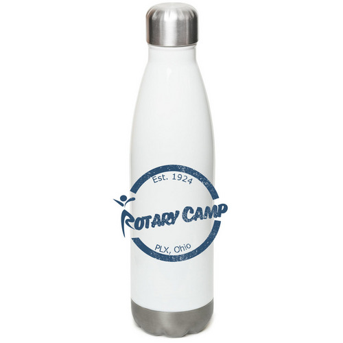 Stainless Steel Water Bottle, a White Stainless Steel Water Bottle