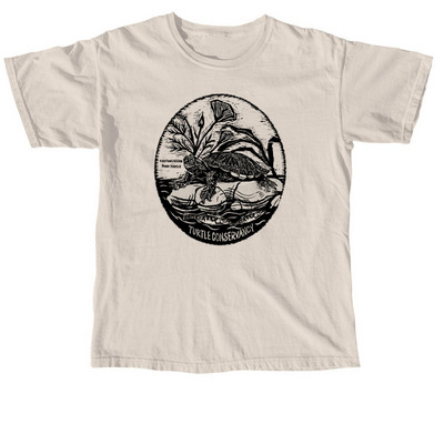 Save Southern CA's ONLY Freshwater Turtle!, a Ivory Comfort Colors Unisex Tee