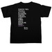 Words of Dance, a Black Comfort Colors Unisex Tee (back-view)