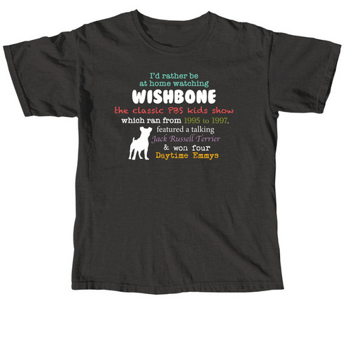 Wishbone, a Pepper Comfort Colors Unisex Tee