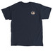 Night Owl Book Book T-Shirt, a Navy Classic Unisex Tee