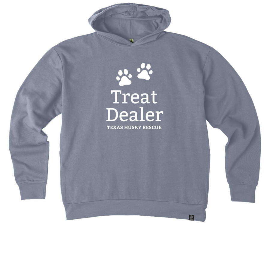 TXHR - Treat Dealer, a Basalt Grey Reclaimist Pullover Hoodie