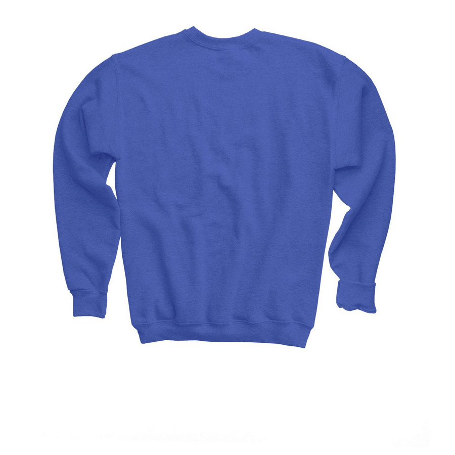 804 LOVE, a Royal Youth Crewneck Sweatshirt (back-view)