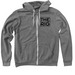 Let's sick together&nbsp;, a Deep Heather Zip Up Hoodie