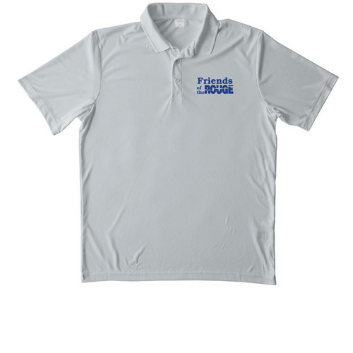 FOTR Polo, a Silver Unisex Performance Polo